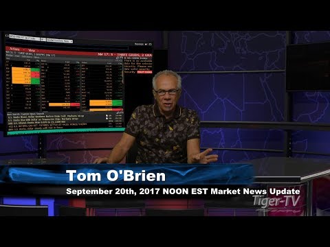 September 20th NOON EST Market Update with Tommy O'Brien on TFNN