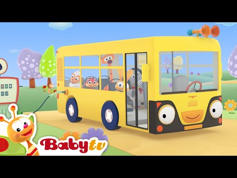 As Rodas do Autocarro 🚌 | Canções & Rimas | BabyTV Português