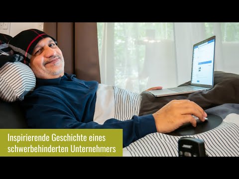 Inspirierende Geschichte eines schwerbehinderten Unternehmers