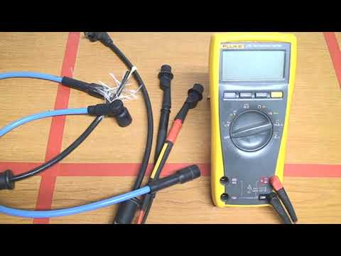 Checking the spark plug wires