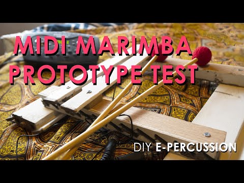 Midi Marimba Prototype Test