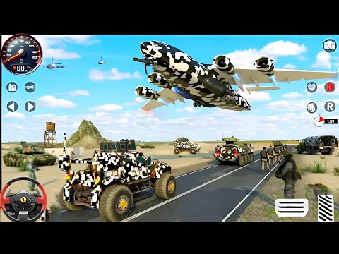 Us Off-road Army Truck Driver Simulator - Military Transport Driving On Android
