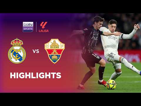 Real Madrid v Elche | LaLiga 25/26 | Match Highlights