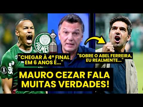 MAURO CEZAR: “É a SOCIEDADE ESPORTIVA PALMEIRAS quem TEM O MAIOR MÉRITO! Gente, o ABEL FERREIRA…”