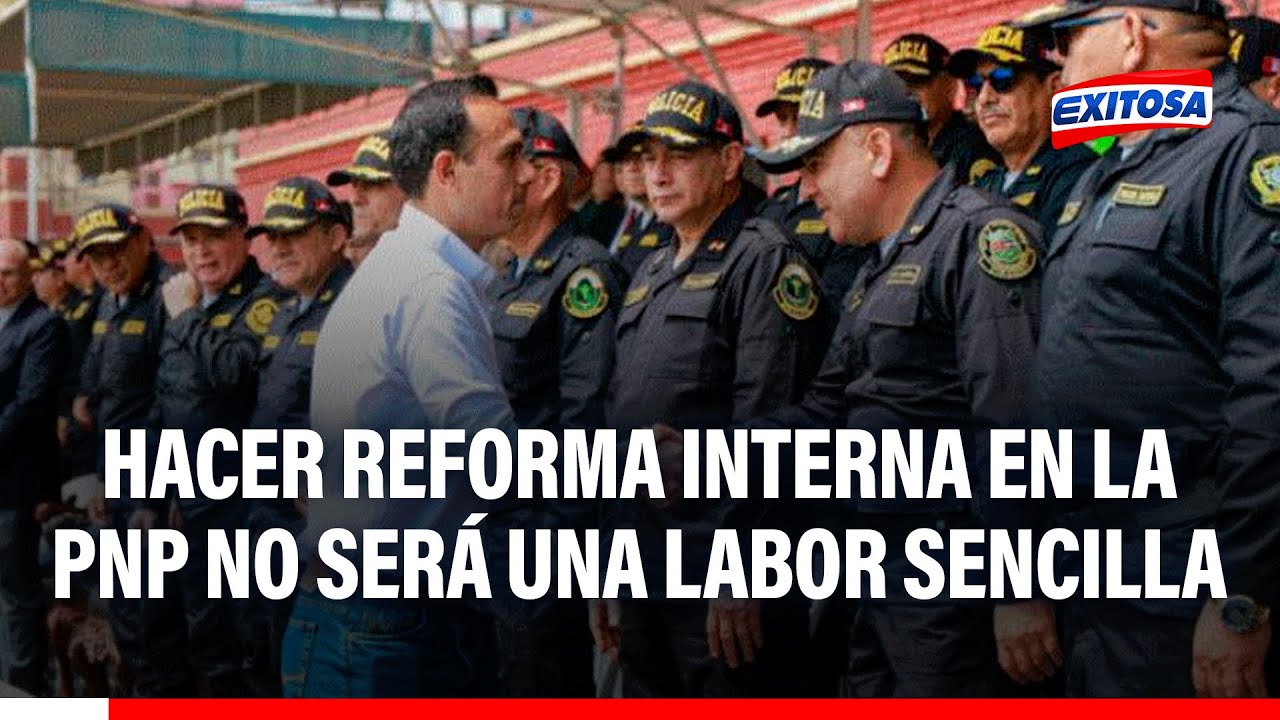 🔴🔵César Candela: PNP ha sido penetrada por la corrupción y una reforma interna no será sencilla