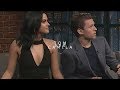 Tom Holland and Camila Mendes with Seth Meyers