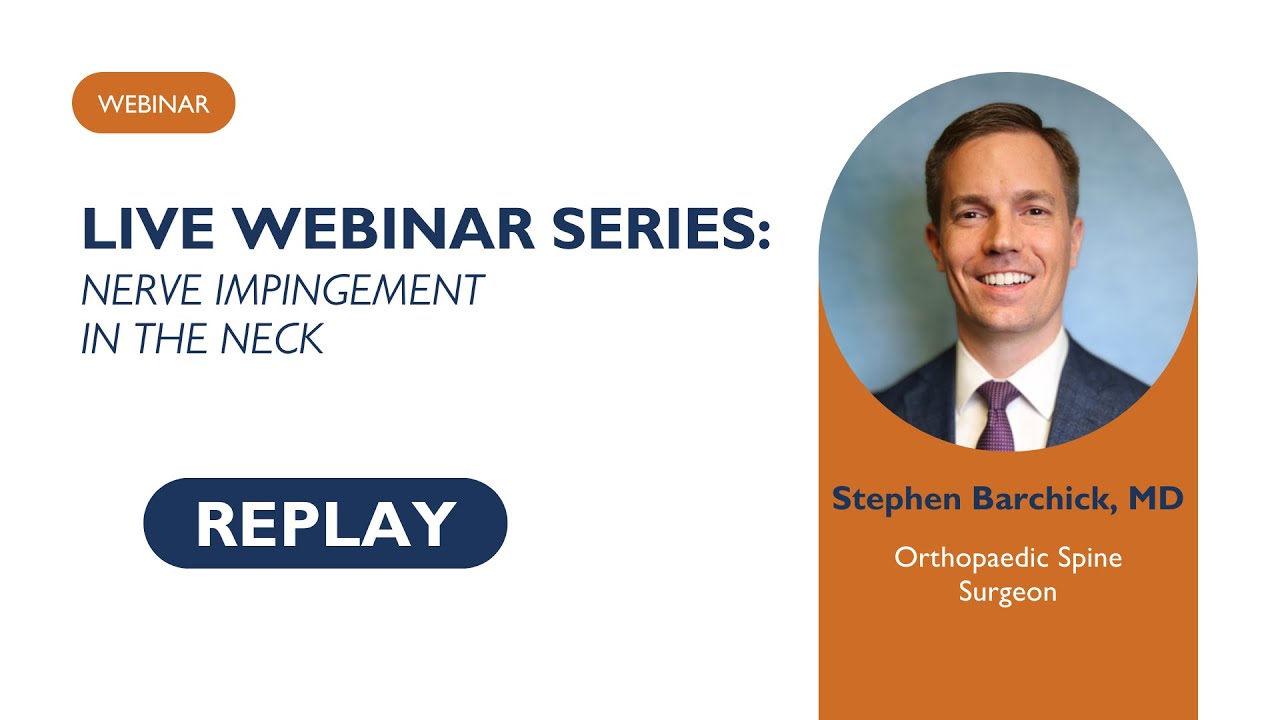 Nerve Impingement in the Neck with Dr. Barchick