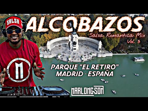 Alcobazos, Salsa Romantica Mix Vol.3 - Parque del Retiro - DJ Marlong Son - Madrid - España drone 4k