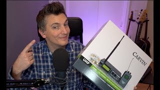 Video thumbnail for First Time Using In Ear Monitors! Carvin EM900 IEM Review by Aaron Short Music