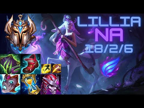 Lillia Jungle vs Volibear - NA Challenger 11.7