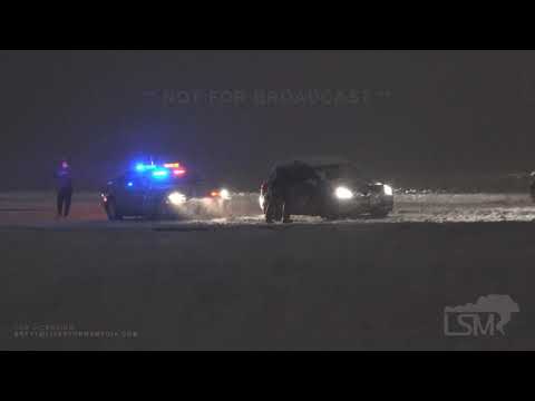 03/01/2020 Colorado Springs, Colorado Winter Storm/Roll Over Accident/Stuck Cars