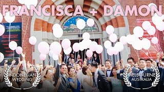 Chinese wedding video Melbourne Francisca + Damon at Grand Hyatt Hotel