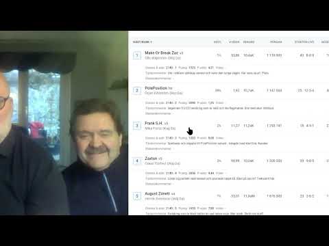 V85-analys "MAX EN LAX" med Johnny och "Professorn" - 13:e December Östersund