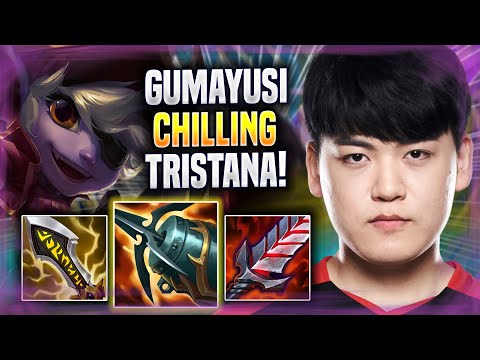 GUMAYUSI CHILLING WITH TRISTANA! - T1 Gumayusi Plays Tristana ADC vs Jinx! | Season 2022