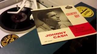 Johnny Cash ~ Country Boy / If The Good Lords Willing - Country Boy EP UK 1958