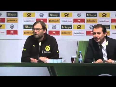 Jürgen Klopp entsetzt über Linienrichter - DFB Pokalfinale 2014 - BVB vs FCB