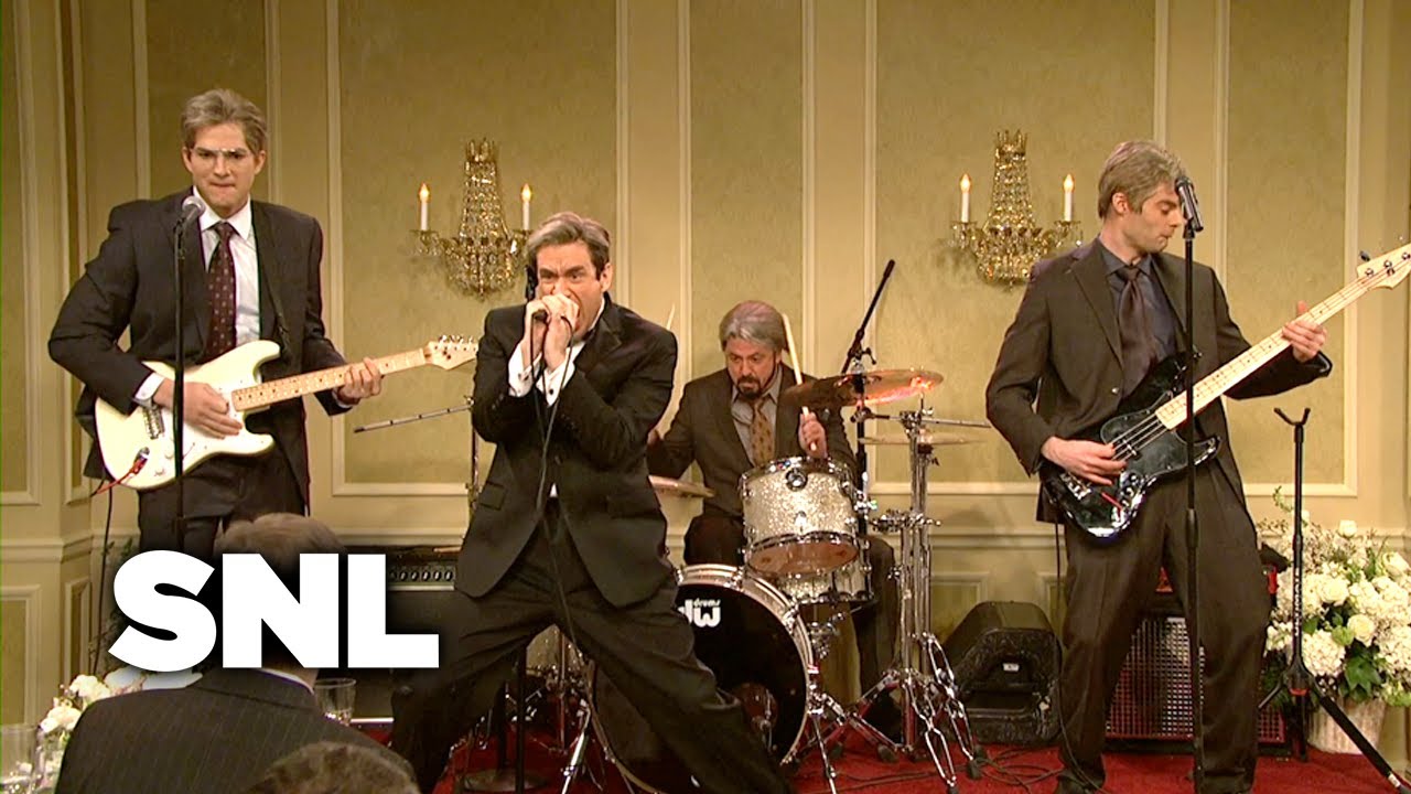 Punk Band Reunion At The Wedding - SNL - YouTube