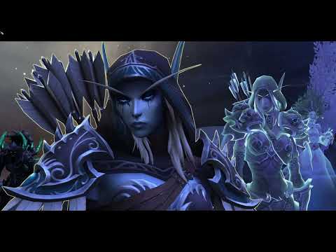 World Of Warcraft Shadowlands:  Sylvanas Discusses fighting Arthas Cutscene