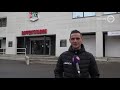 Rogier Meijer in zijn element als trainer van NEC