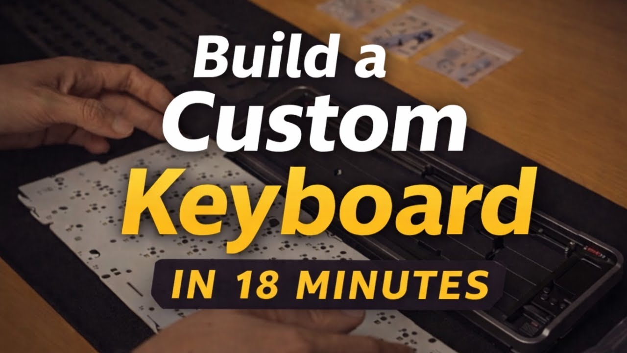 How to Build a Custom Mechanical Keyboard From Scratch