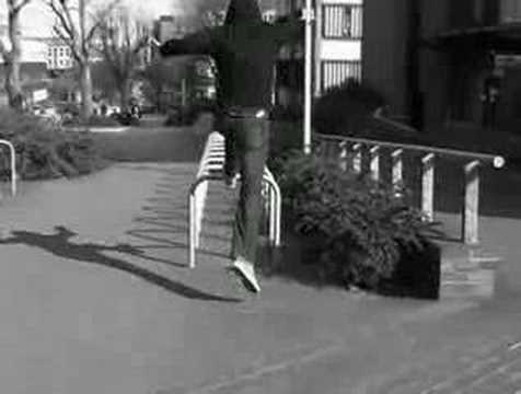 Rubbish freerunning for poverty (Eric Prydz spoof)