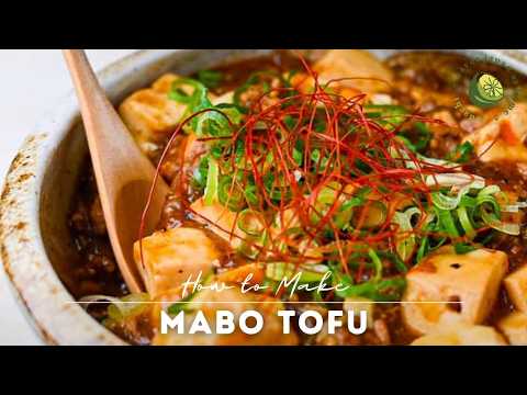 How to Make Mild Japanese-Style Mapo Tofu in 25 Minutes!