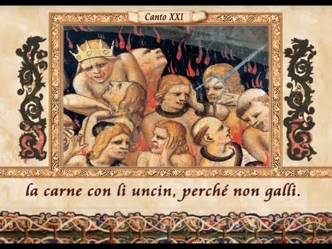 La Divina Commedia in VERSI - Inferno, canto XXI (21)