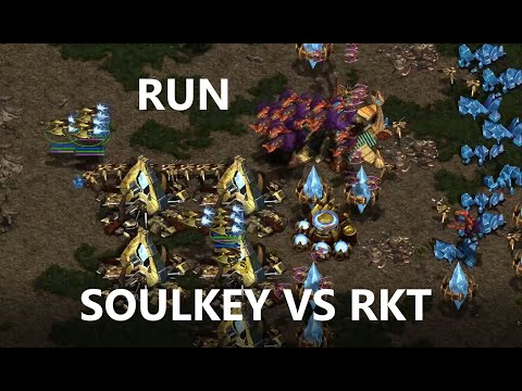 Soulkey meets Rkt on ladder!  - Starcraft Broodwar