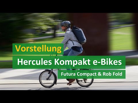 Hercules Rob Fold & Hercules Futura Compact at a glance 👀 | Folding e-Bike & Compact e-Bike 2022