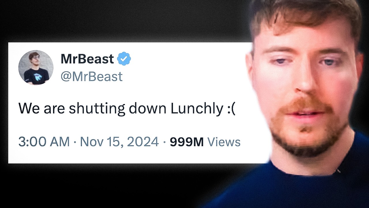 The Satisfying Fall Of MrBeast's Lunchly