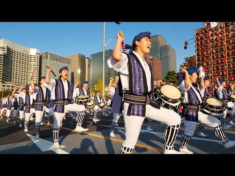 桜美林大学 沖縄エイサー部 国民祭典演舞