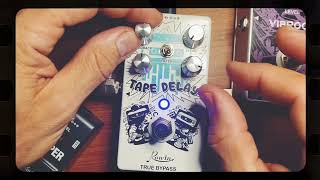 Video thumbnail for Rowin Tape Delay @apedaladay  #rowinpedals #apedaladay by A pedal a day