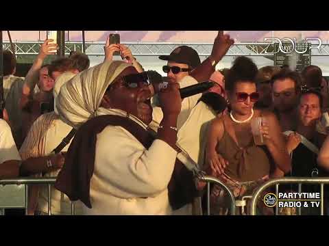 Dour Festival 2024 - Queen Omega singing on Blackbeard Riddim - Blackboard Jungle Sound system
