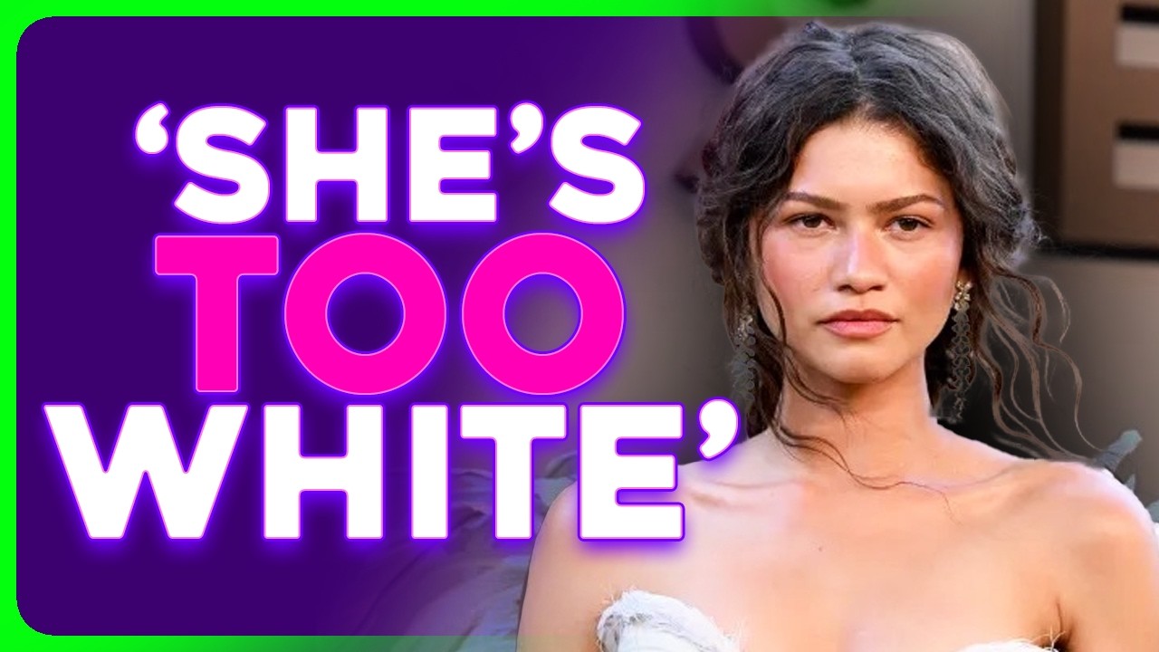 Zendaya Deemed TOO WHITE to Play Black Disney Princess