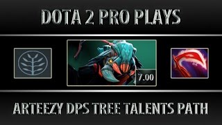 Arteezy Weaver ► DPS Tree Talents Path ► Dota 2 [7.00]