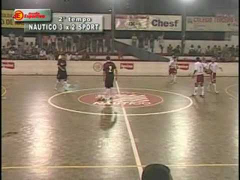 GOL DE LUAN - NÁUTICO 5 X 2 sport - final da copa PE sub20 - 2009