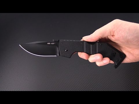 Cold Steel AK 47 with Black DLC Coated CTS-XHP Blade 58TLCAK Cold Steel AK 47 with Black DLC Coated CTS-XHP Blade 58TLCAK