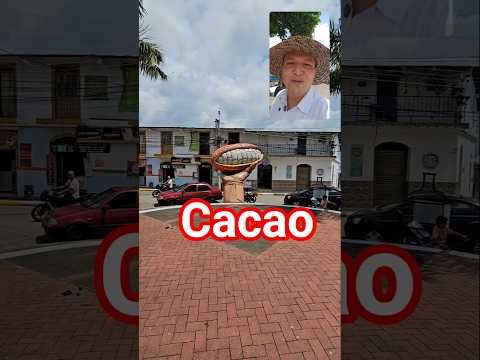 El monumento al cacao en Falan Tolima y su iglesia con forma basilical