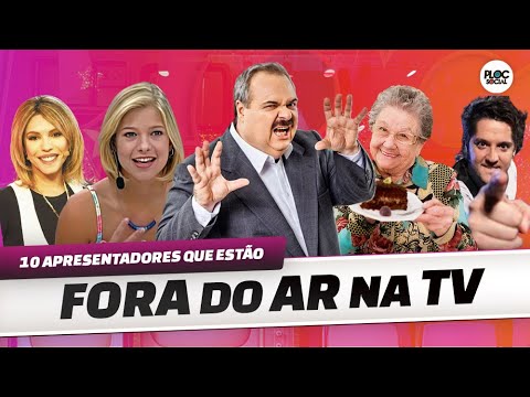 POR ONDE ANDA 10 APRESENTADORES QUE SUMIRAM DA TV E ESTÃO FORA DO AR • GILBERTO BARROS, PALMIRINHA E