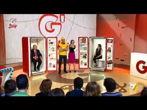 G'DAY 18/04/2012 - G'GAME: Sotto il vestito il presidente, con Stefania Rocca e Renato Mannheimer