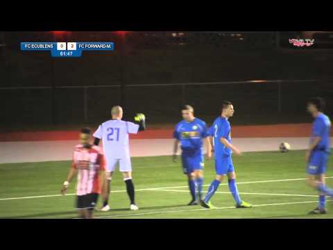 15ème journée : FC Ecublens - FC Forward-Morges / Saison 2013-2014