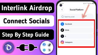 Interlink Airdrop Update: How To Connect Socials | Facebook & X guide