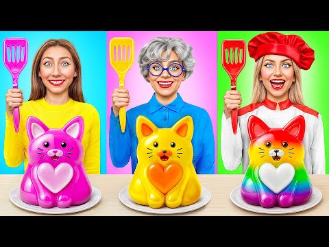 Sfida Di Cucina — Io vs Nonna | Divertente Guerra Alimentare Multi DO Smile
