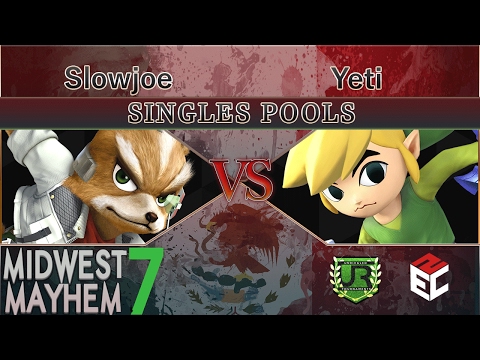Midwest Mayhem 7 SINGLES POOLS - Slowjoe (Fox) vs Yeti (Toon Link)