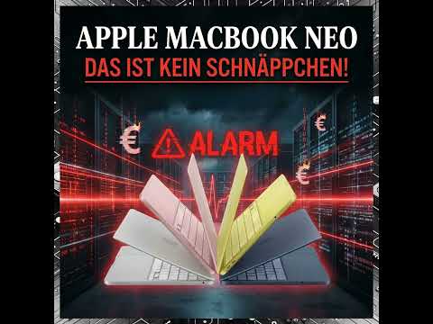 Video Thumbnail: Apple MacBook Neo Eindrücke - Das ist kein Schnäppchen!