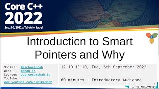 Download the video "Introduction to Smart Pointers and Why"