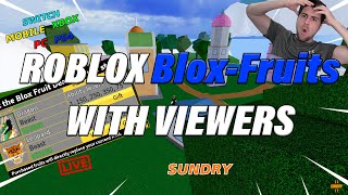 🔴24/7 Blox Fruits Private Server with viewers | New Update | Xbox PS4 PC | Fruit Giveaway (ReRun)