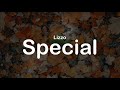 Lizzo - Special (clean lyrics)