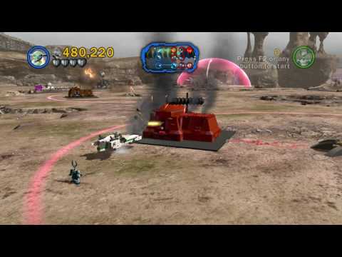 Lego Star Wars III: The Clone Wars - Asajj Ventress - Chapter 6 - Liberty On Ryloth (Free Play #1)
