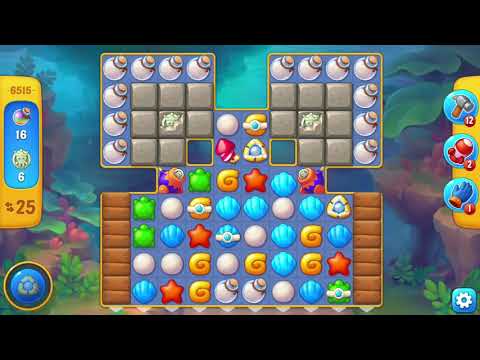 [FISHDOM Walkthrough] Level 6515 Hard (Qua màn - Fishdom)